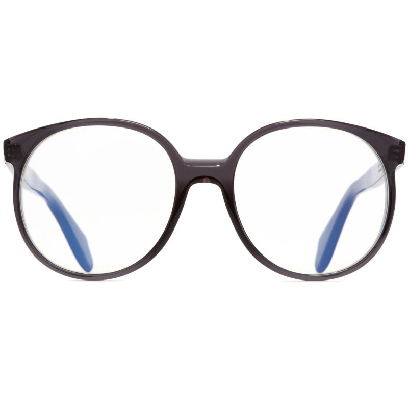 1395 Round Optical Glasses-Dark Grey