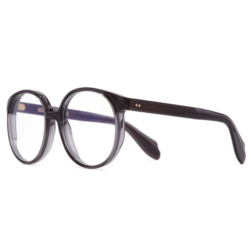 1395 Round Optical Glasses-Dark Grey