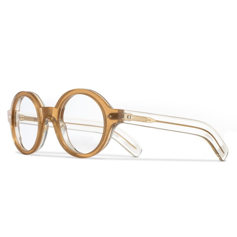 1396 Optical Round Glasses-Bi-Layer Butterscotch