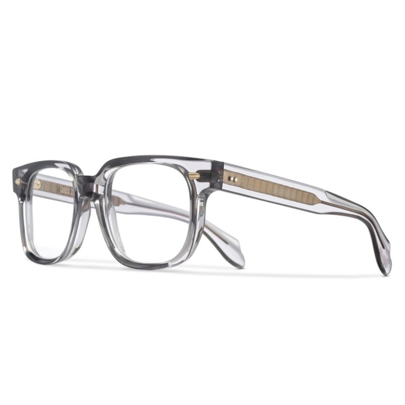 1399 Optical Square Glasses-Smoky Quartz