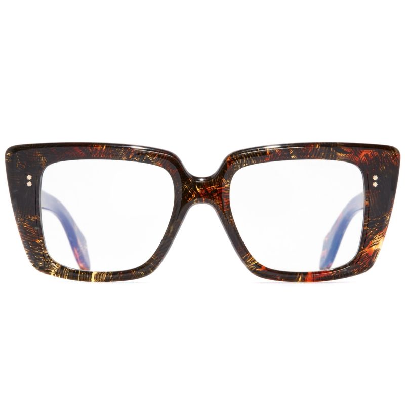 1401 Cat-Eye Optical Glasses-Brush Stroke