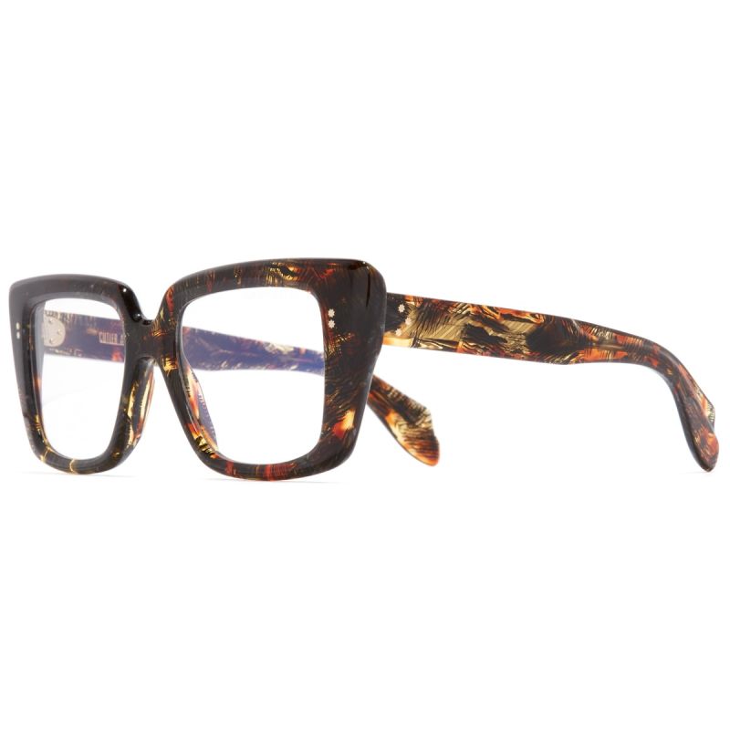 1401 Cat-Eye Optical Glasses-Brush Stroke
