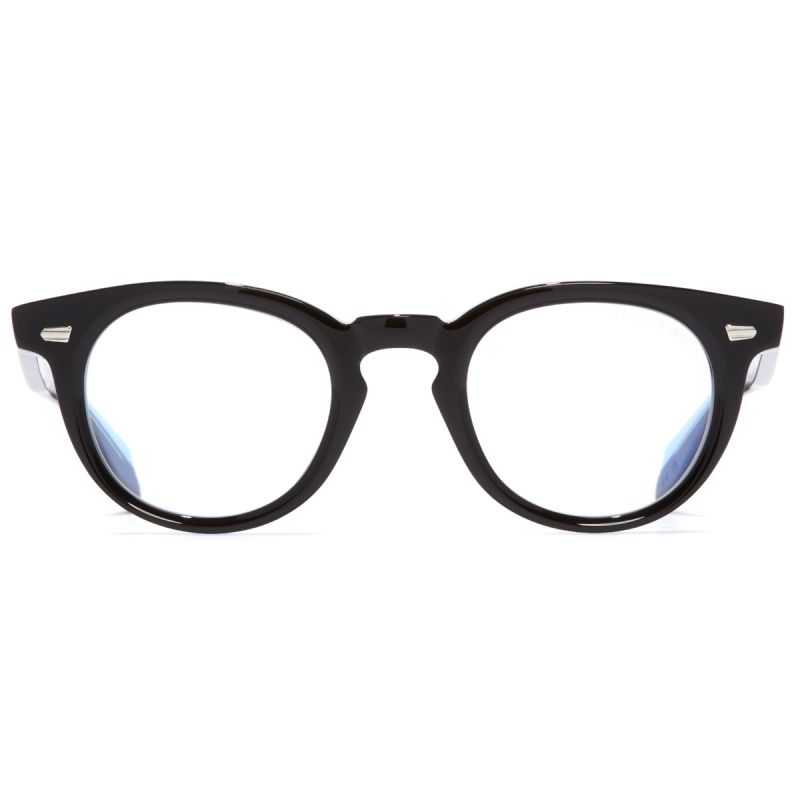 1405 Round Optical Glasses-Black on Olive