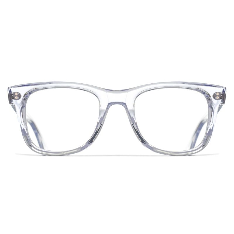 9101 Optical Square Glasses-Crystal
