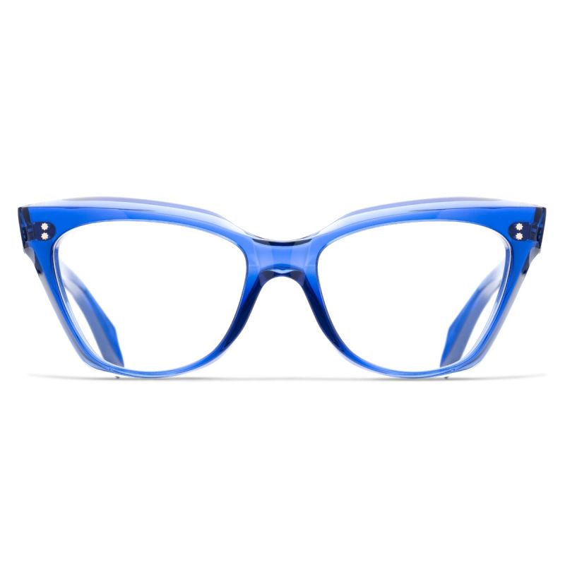 9288 Optical Cat Eye Glasses-Prussian Blue