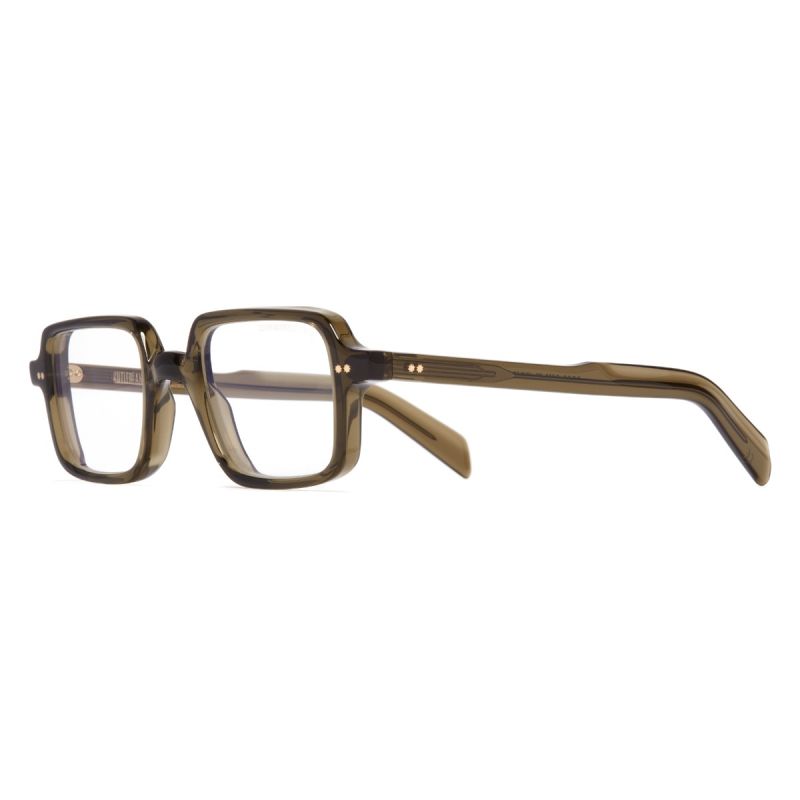 GR02 Rectangle Optical Glasses-Olive