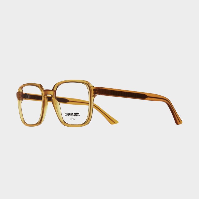 1361 Optical Square Glasses-Honey