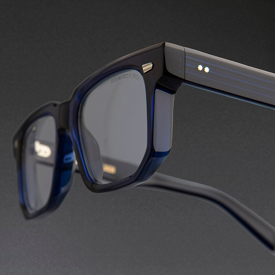 1410 Square Optical Glasses Classic Navy Blue