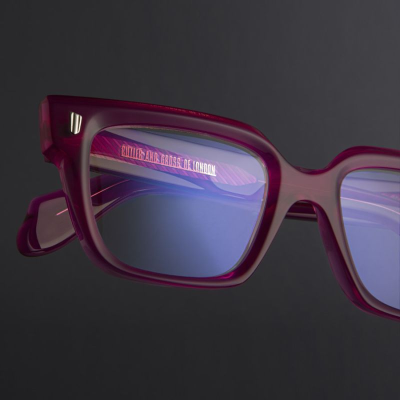 9347 Colour Studio Square Optical Glasses-Opal Fuchsia