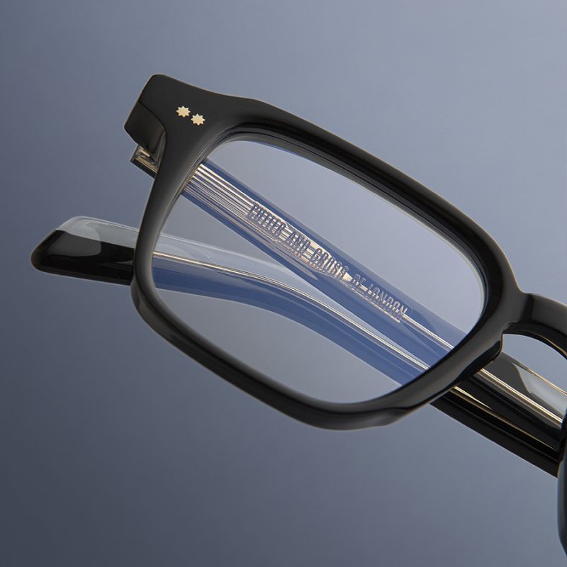GR07 Square Optical Glasses-Black