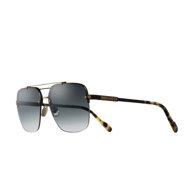 1373 Aviator Sunglasses-Black