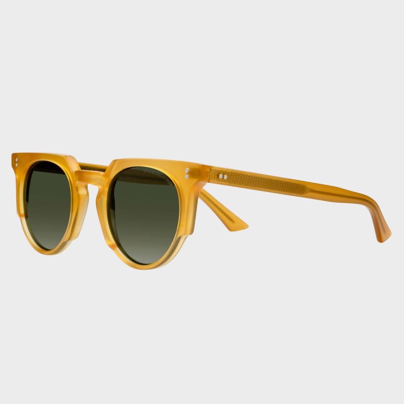 1383 Round Sunglasses-Honey