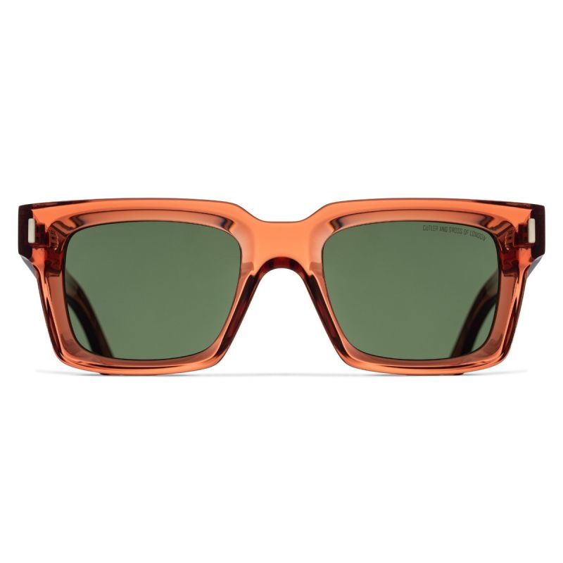1386 Square Sunglasses-Watermelon Crystal