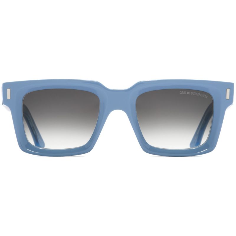1386 Colour Studio Square Sunglasses-Solid Light Blue