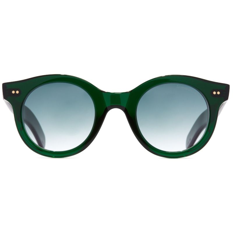 1390 Round Sunglasses-Emerald