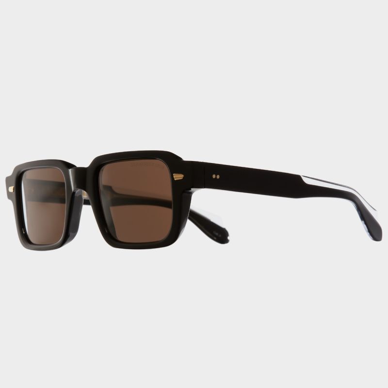 1393 Square Sunglasses-Black