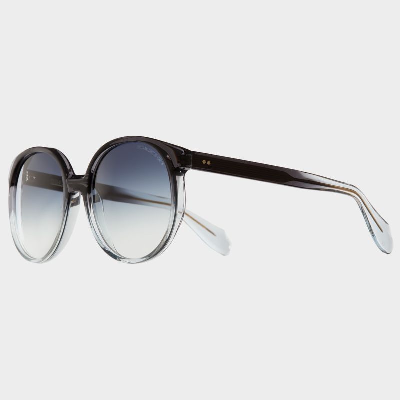 1395 Round Sunglasses - Black Beauty
