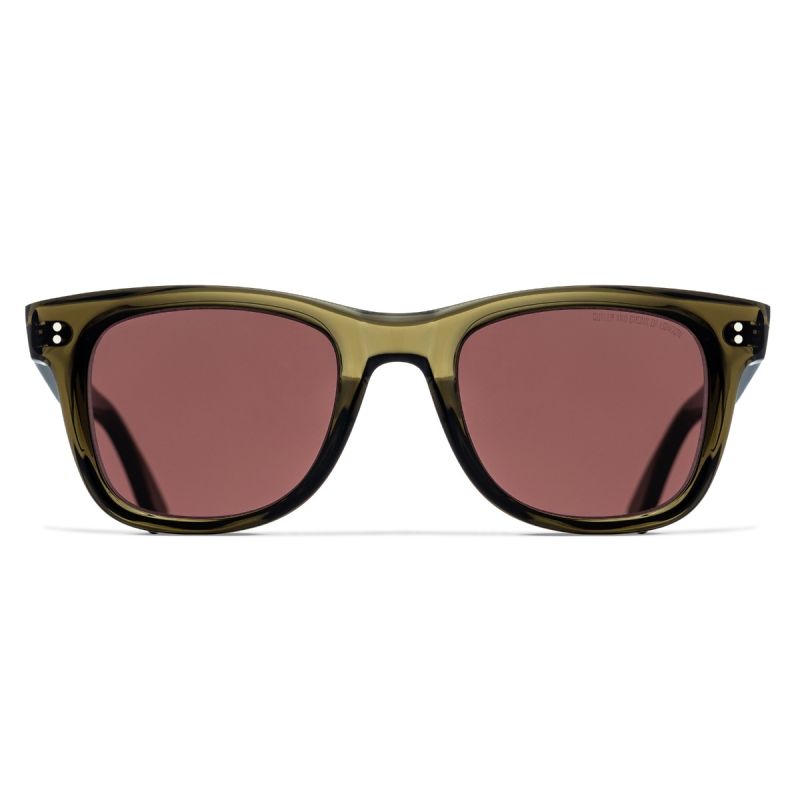 9101 Square Sunglasses-Olive