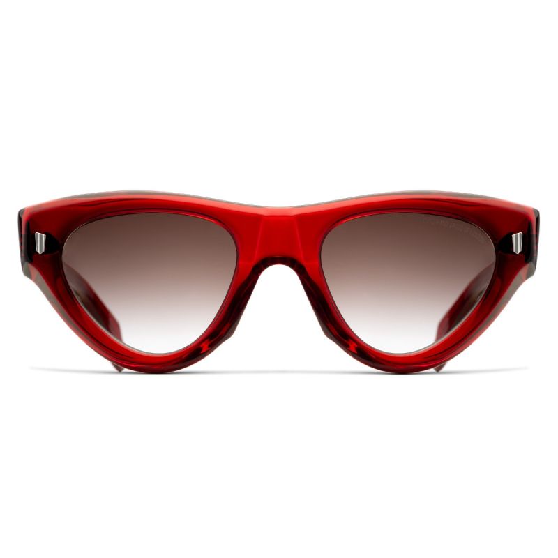 9926 Cat Eye Sunglasses-Lipstick Red
