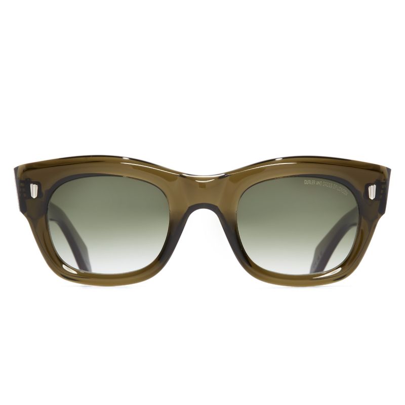 9261 Cat Eye Sunglasses-Olive