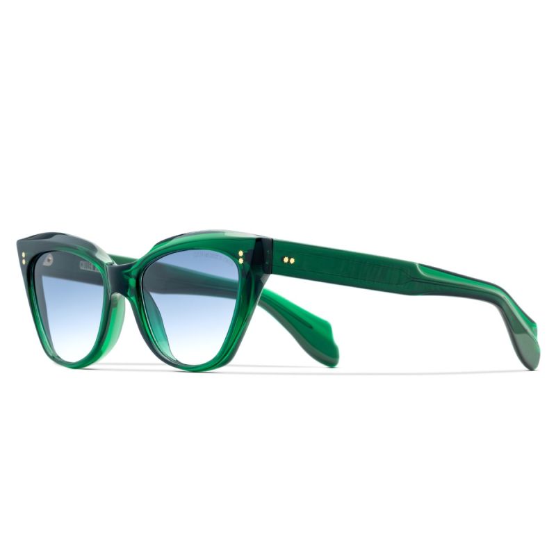 9288 Cat Eye Sunglasses-Emerald Colour Studio