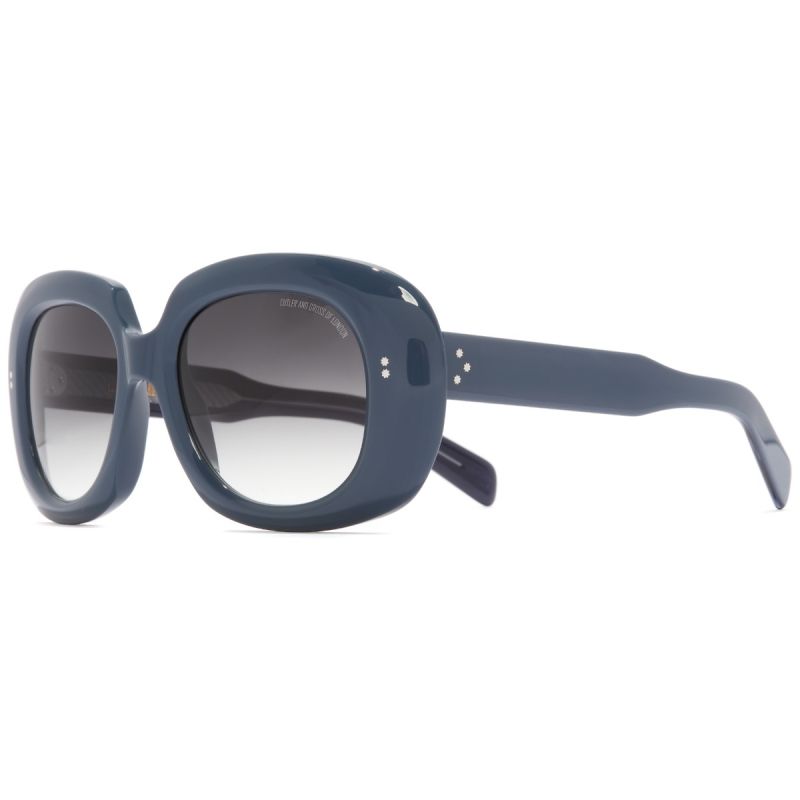 9383 Round Sunglasses-Powder Blue