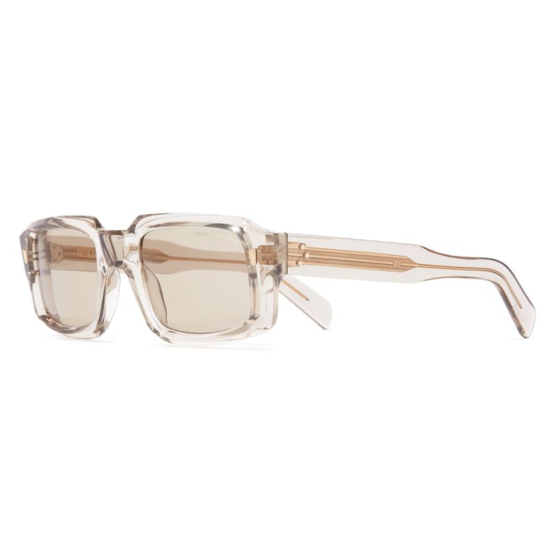 9495 Rectangle Sunglasses Sand Crystal