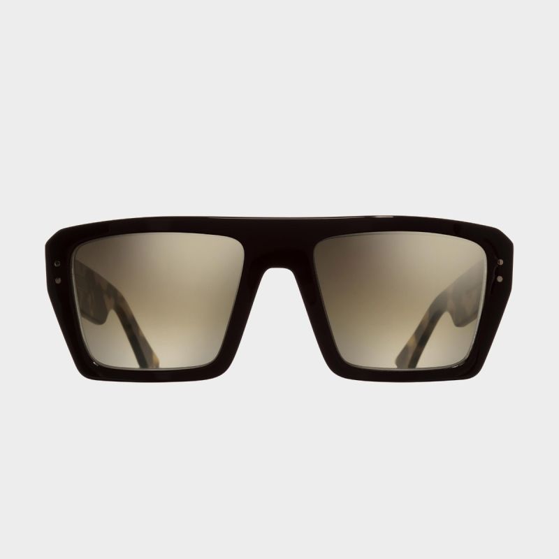 1375 Rectangle Sunglasses-Black on Camo