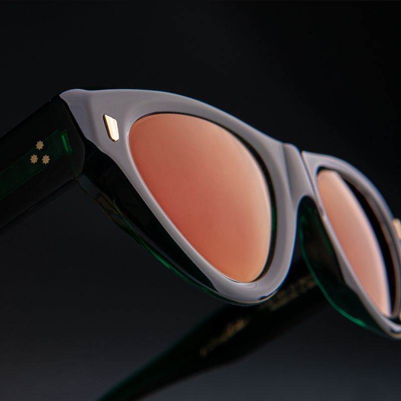 9926 Cat Eye Sunglasses-Emerald Colour Studio
