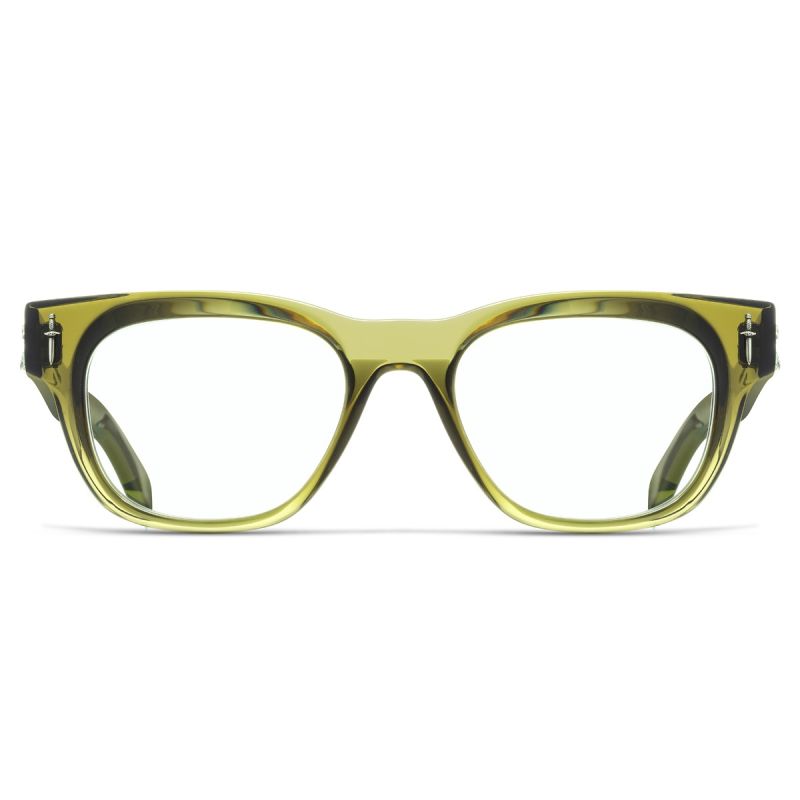 The Great Frog Crossbones Square Optical Glasses-Olive