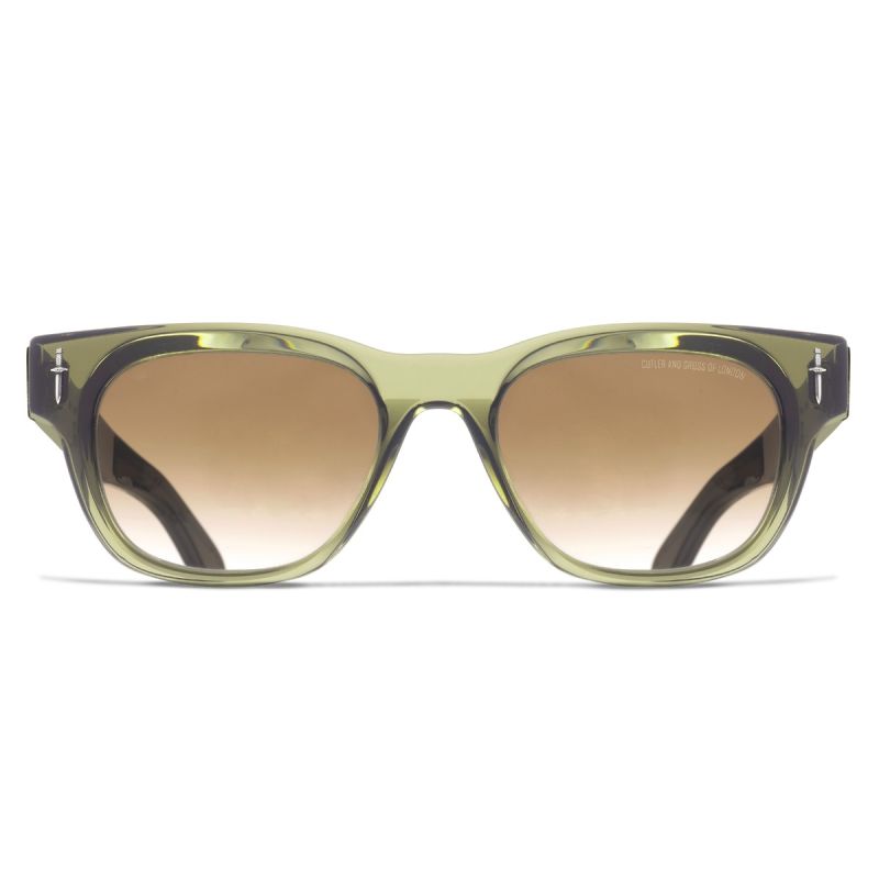 The Great Frog Crossbones Square Sunglasses-Olive