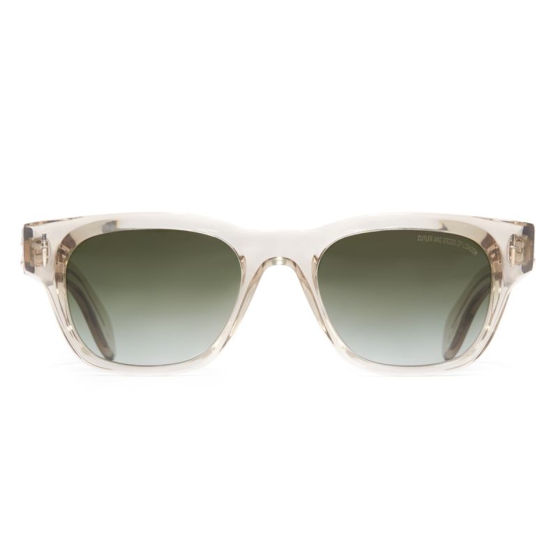 The Great Frog Crossbones Square Sunglasses-Sand Crystal