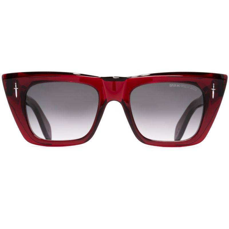 The Great Frog Love And Death Cat Eye Sunglasses-Bordeaux