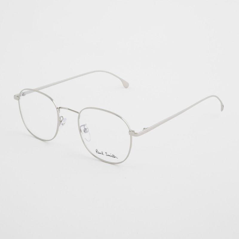 Paul Smith Arnold Optical Square Glasses (Small)-Silver