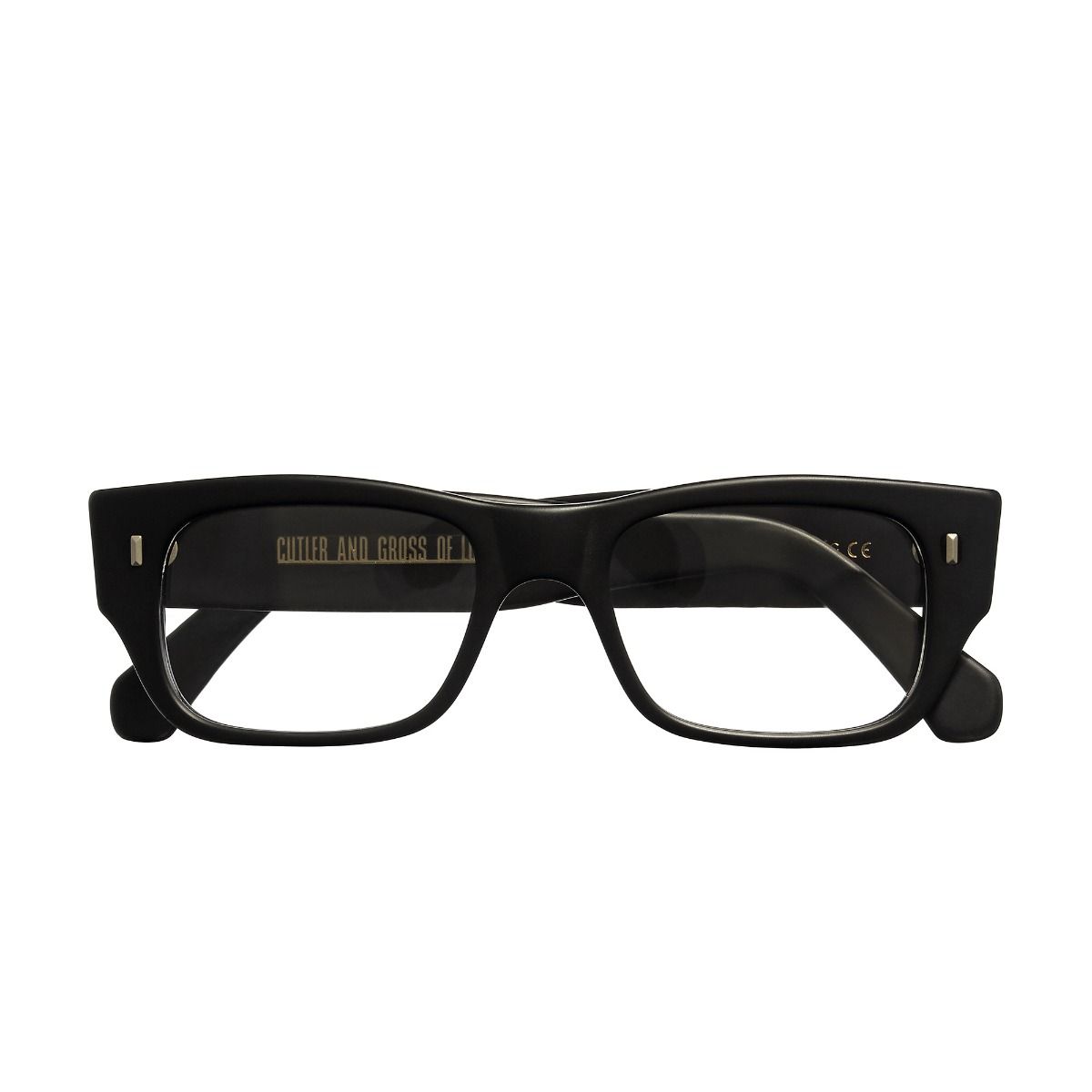 0692 Optical Rectangle Glasses-Matt Black