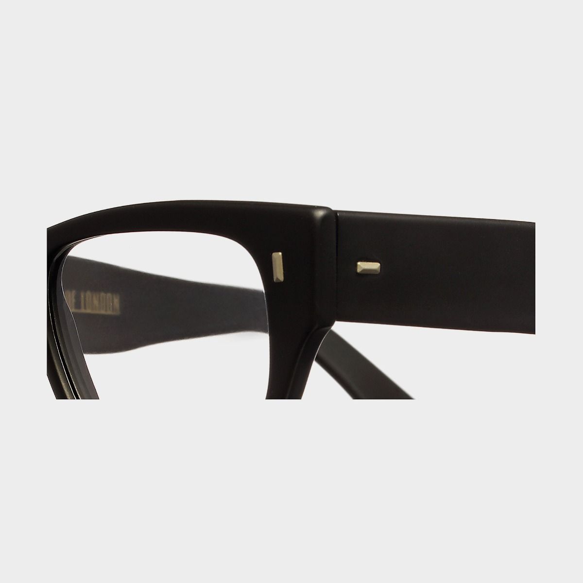 0692 Optical Rectangle Glasses-Matt Black