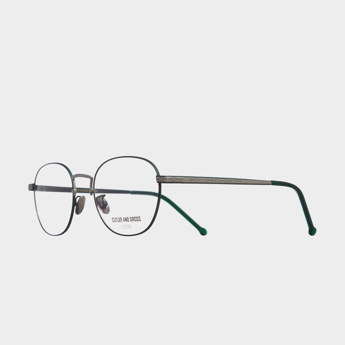 1274 Optical Square Glasses-Matt Evergreen