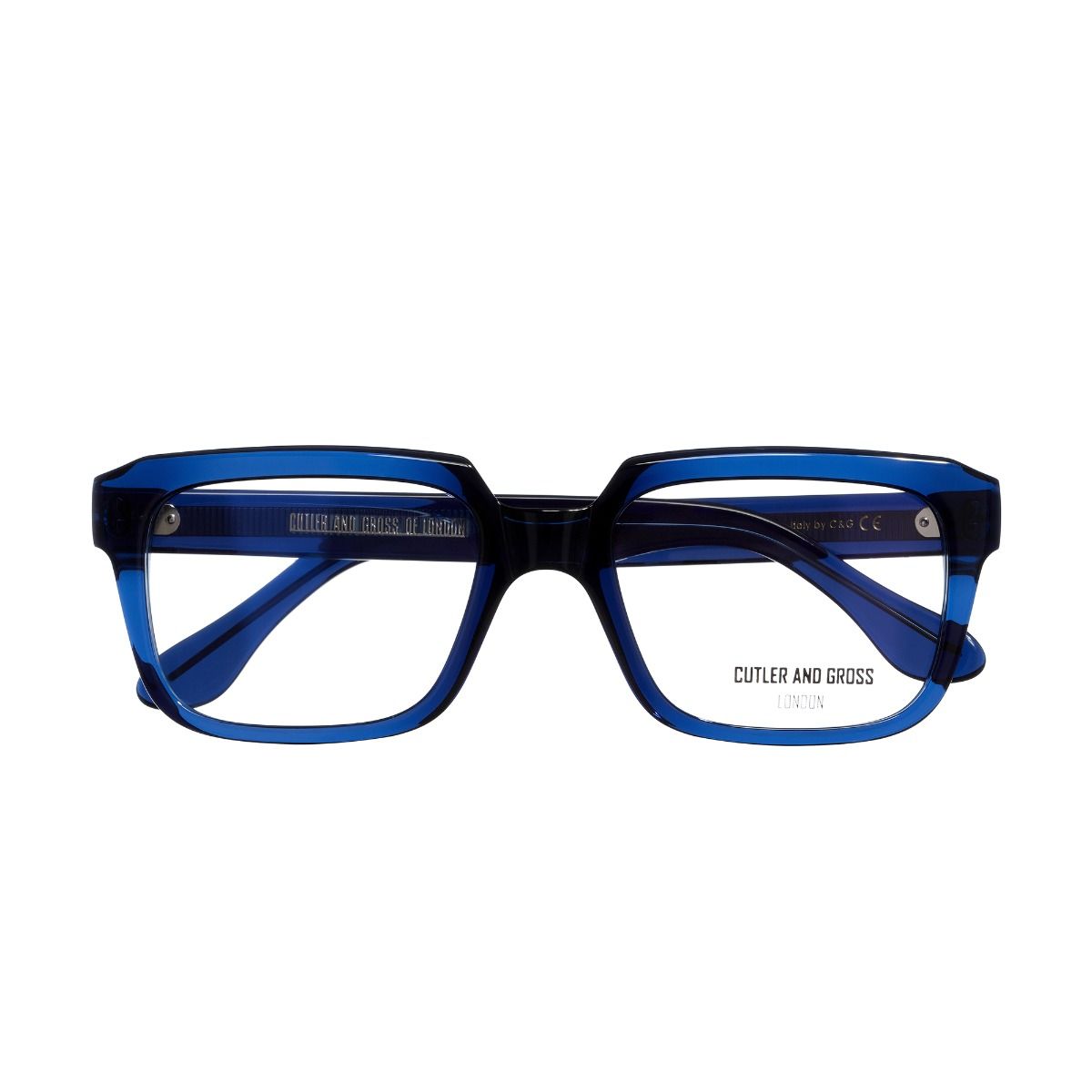 1289 Optical Square Glasses-Airforce Blue