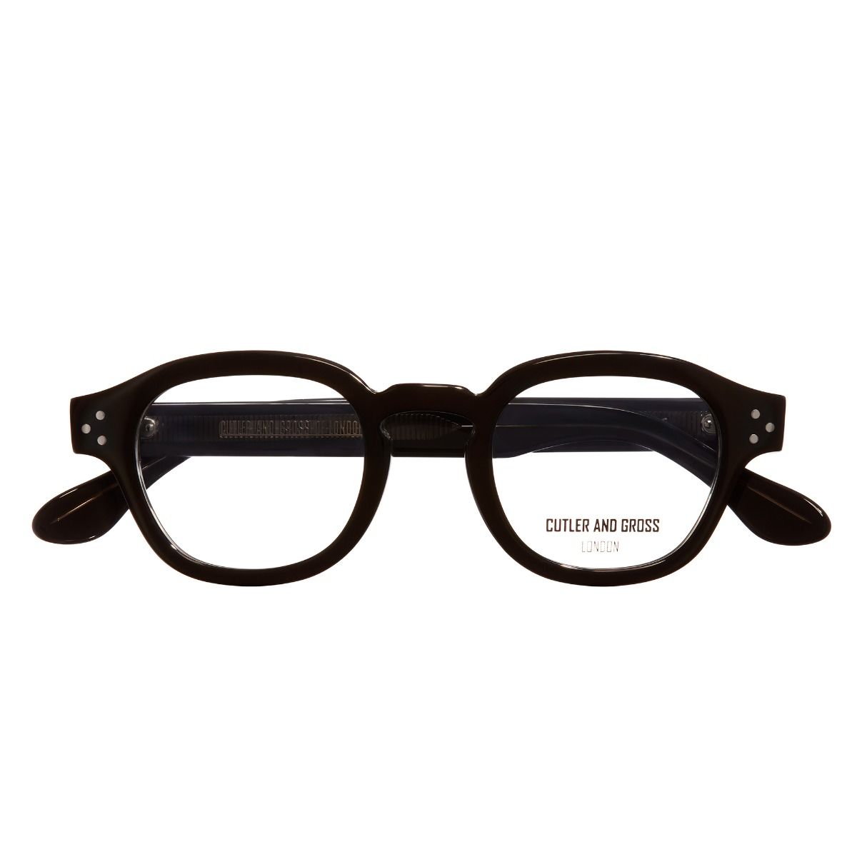 1290 Optical Square Glasses-Black