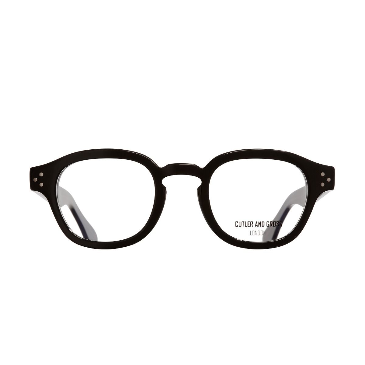 1290V2 Optical Square Glasses-Black on Smoky Quartz