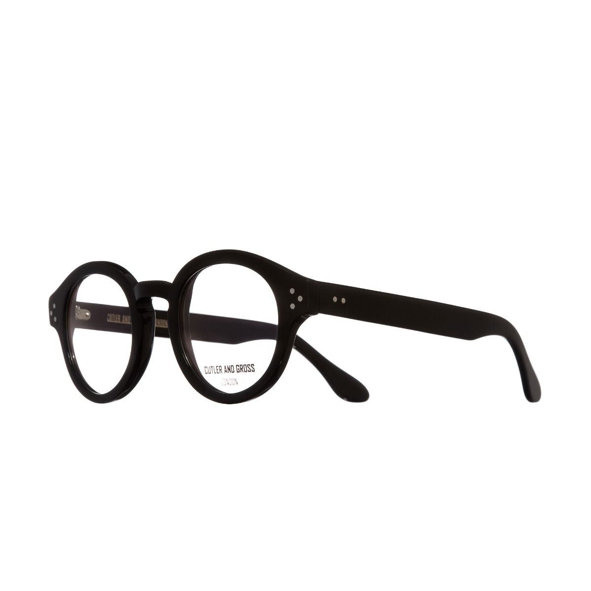 1291 Optical Round Glasses-Black