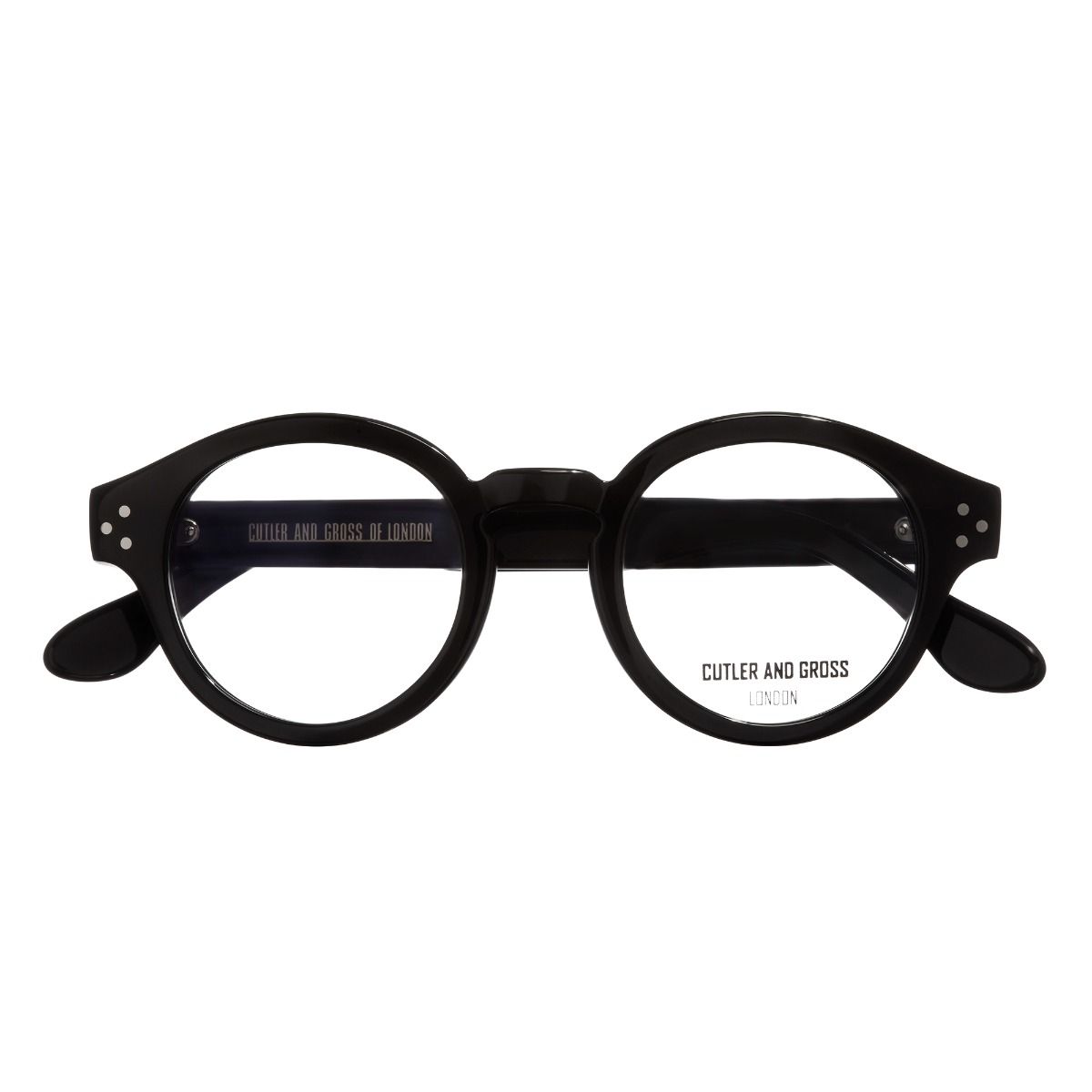 1291 Optical Round Glasses-Black