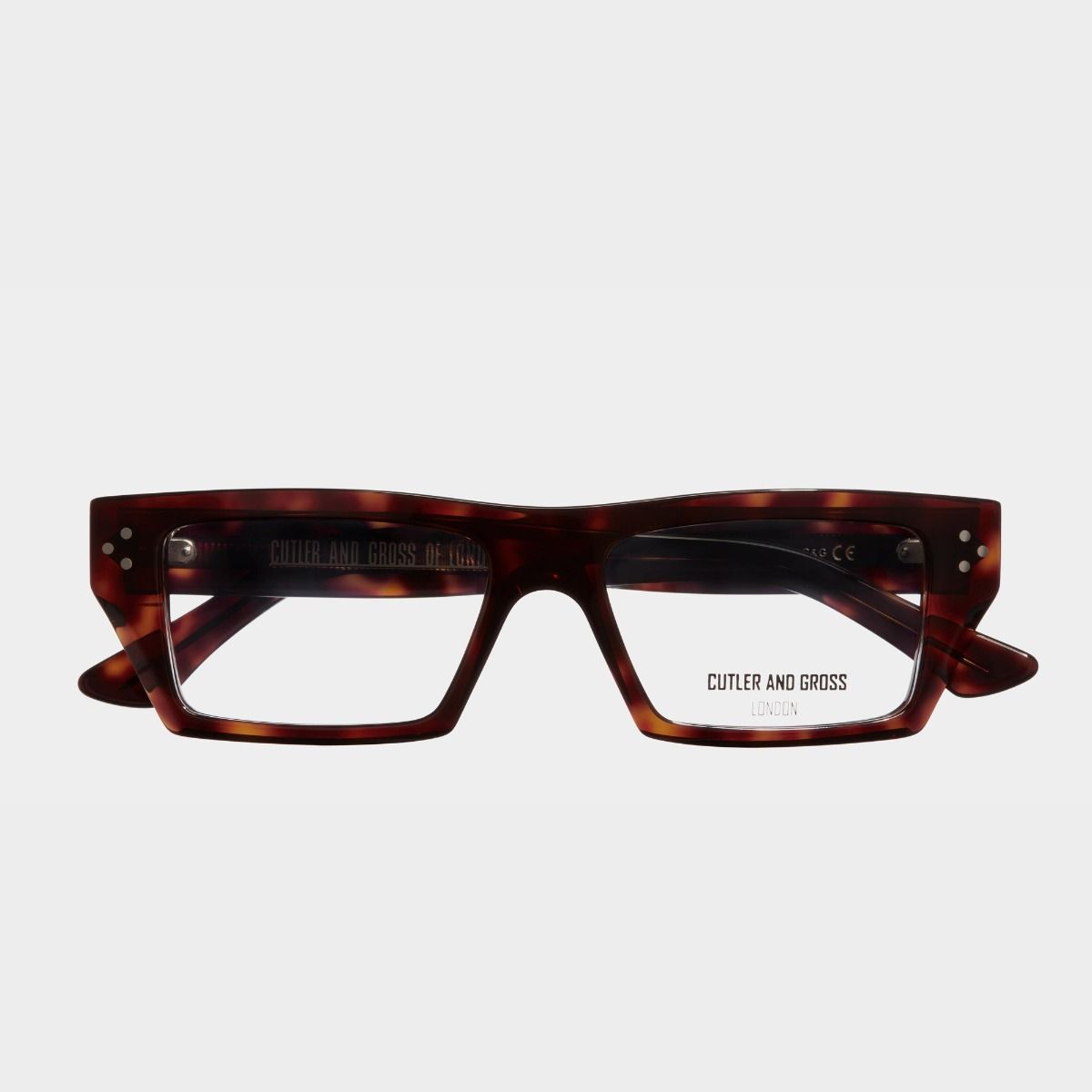 1294 Optical Rectangle Glasses-Dark Turtle