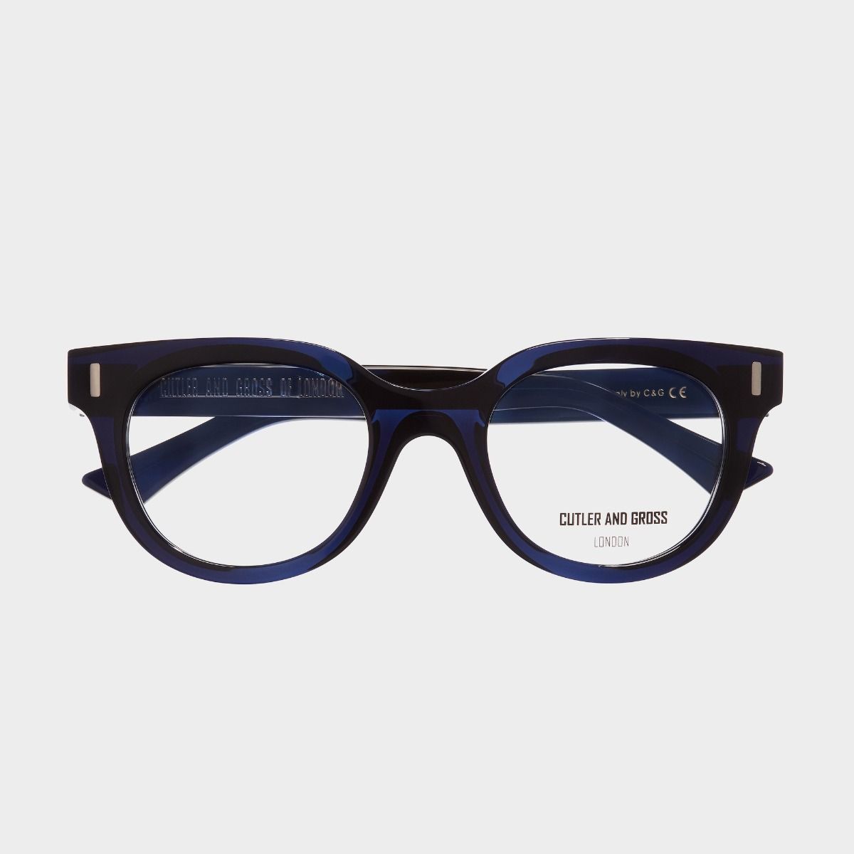 1304 Optical Round Glasses-Classic Navy Blue