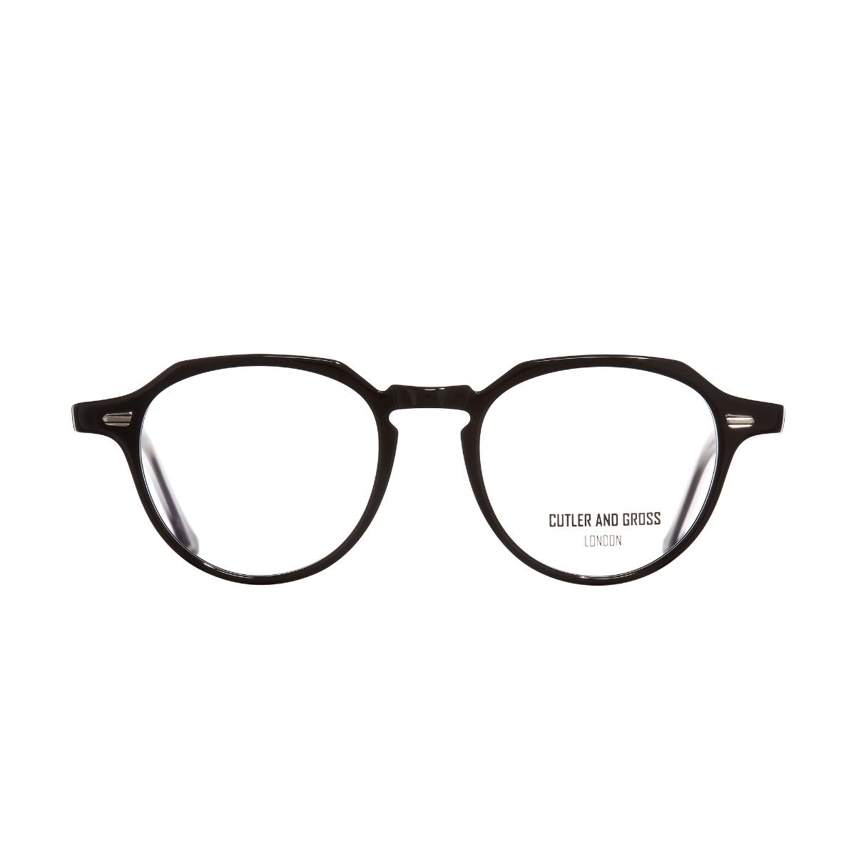 1313V2 Optical Round Glasses (Large)-Black