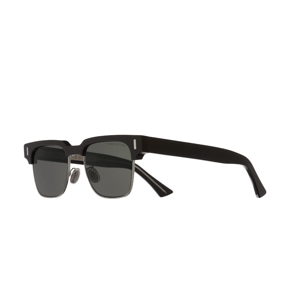 1332 Browline Sunglasses-Black