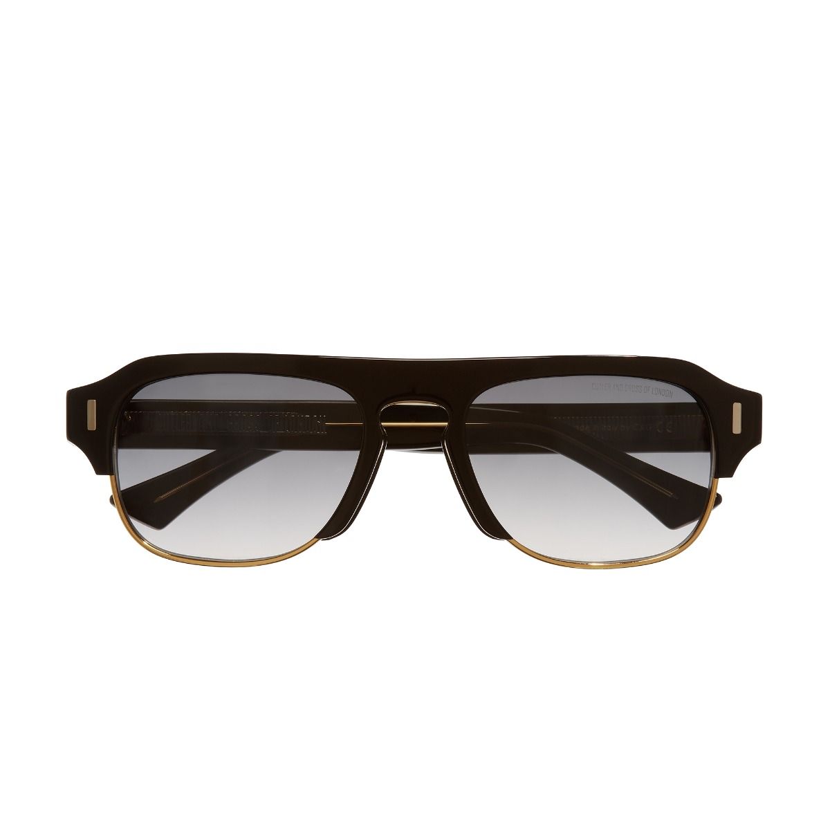 1353 D-Frame Sunglasses-Black Taxi
