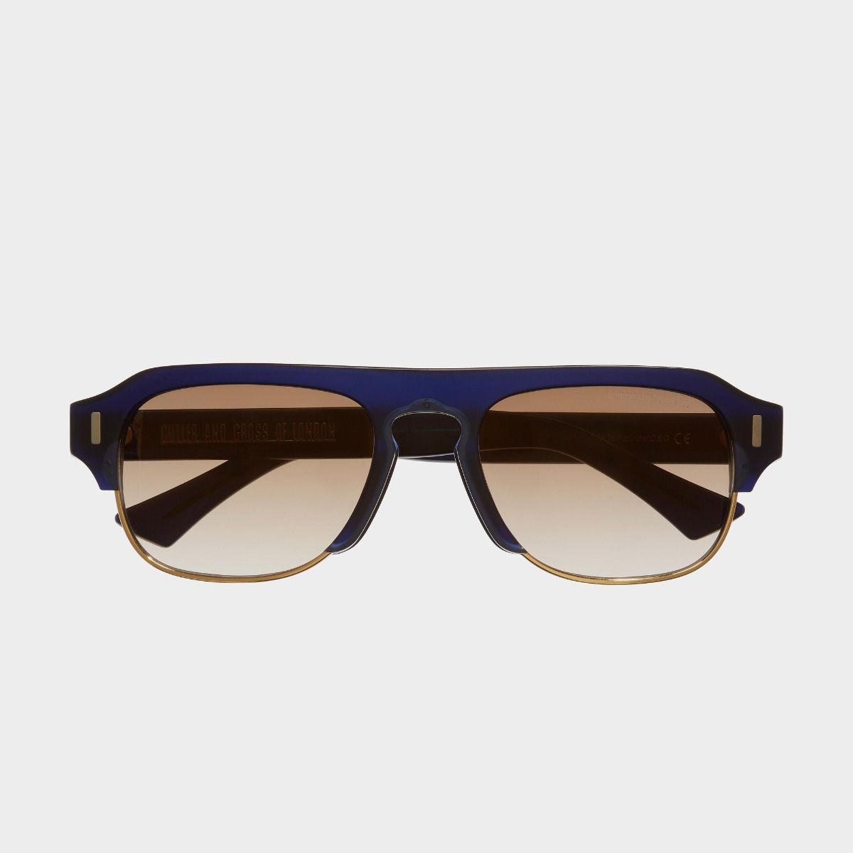 1353 D-Frame Sunglasses-Matt Midnight Rambler Blue