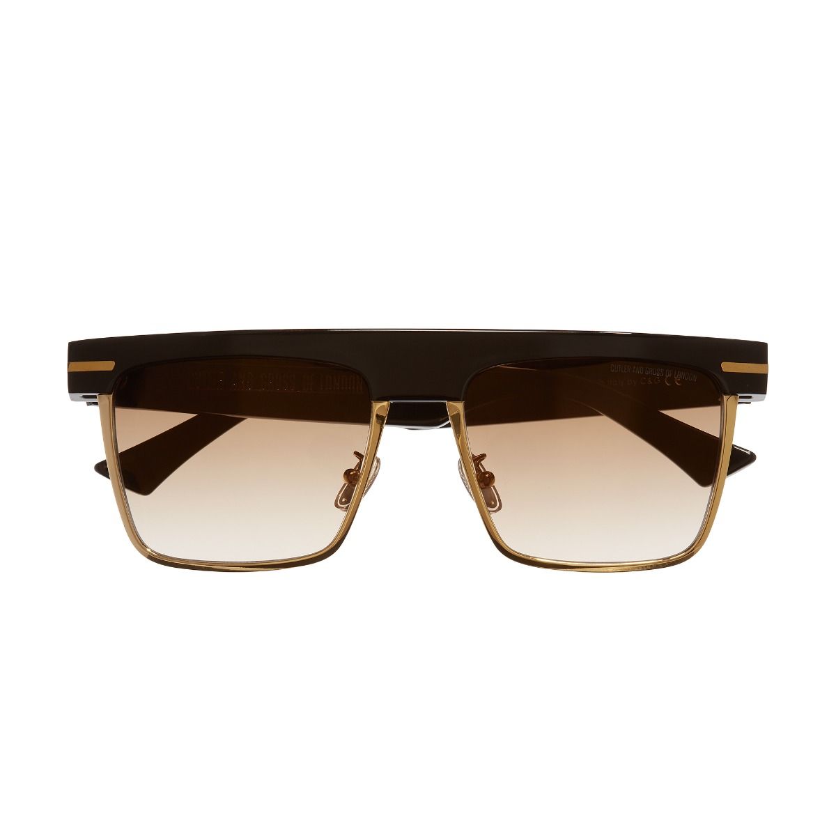 1359 D-Frame Sunglasses-Black Taxi