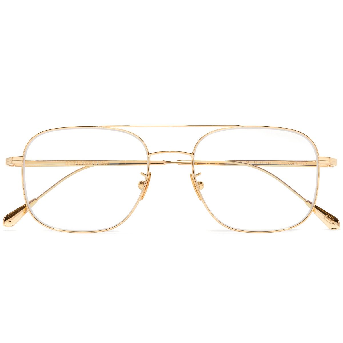 0003 Aviator Optical Glasses-18K Gold